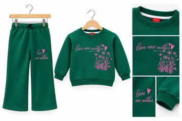 Print-On Cord Set for Girls