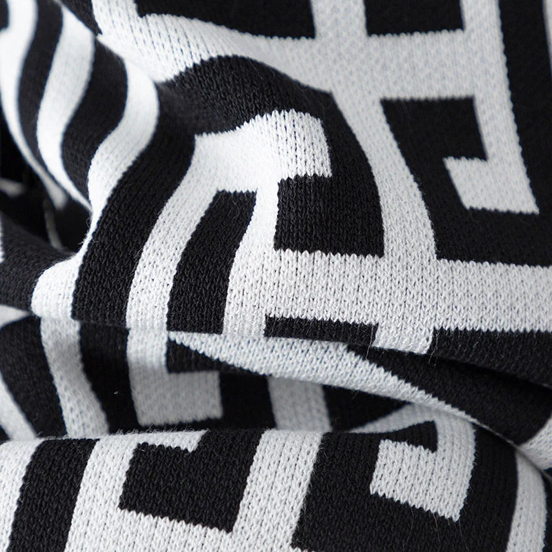 Versace Premium Knit Set - Black
