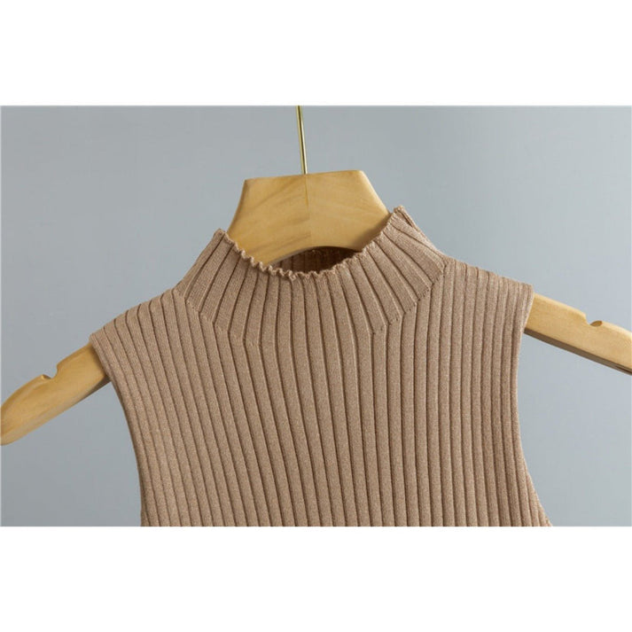 Modest 3-piece knit set - Beige